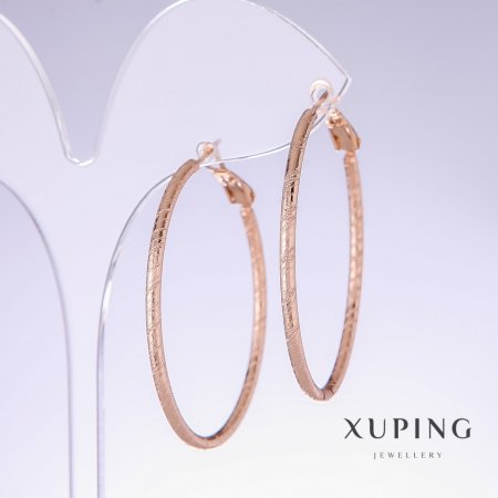 Сережки кільца позолота Xuping jewelry